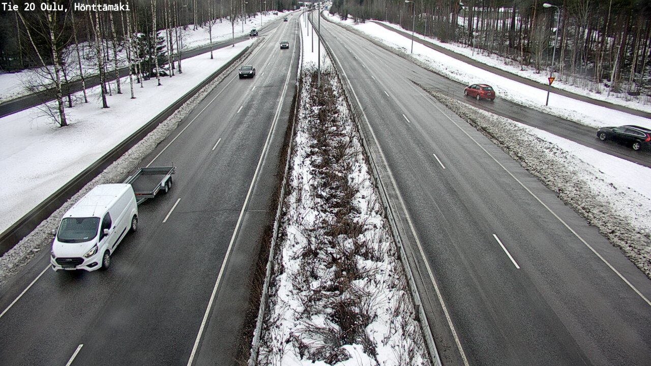 Kelikamerat Kuva Tie 20 Oulu, Hönttämäki, Oulu, Pohjois-Pohjanmaa