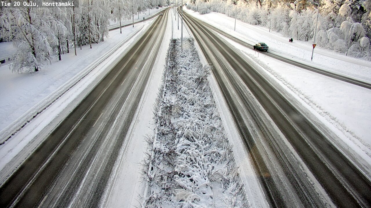 Kelikamerat Kuva Tie 20 Oulu, Hönttämäki, Oulu, Pohjois-Pohjanmaa