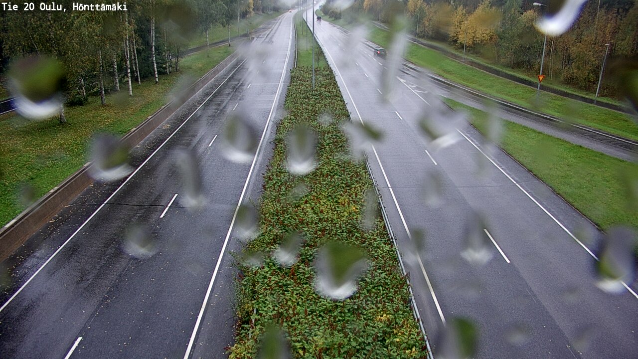Weather Camera Image Road 20 Oulu, Hönttämäki, Oulu, Pohjois-Pohjanmaa