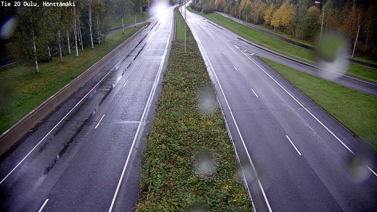 Kelikamerat Kuva Tie 20 Oulu, Hönttämäki, Oulu, Pohjois-Pohjanmaa
