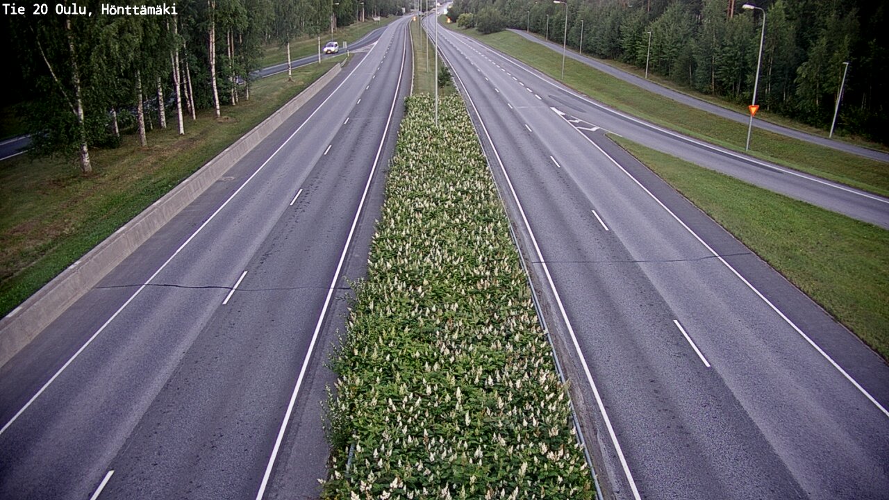 Kelikamerat Kuva Tie 20 Oulu, Hönttämäki, Oulu, Pohjois-Pohjanmaa