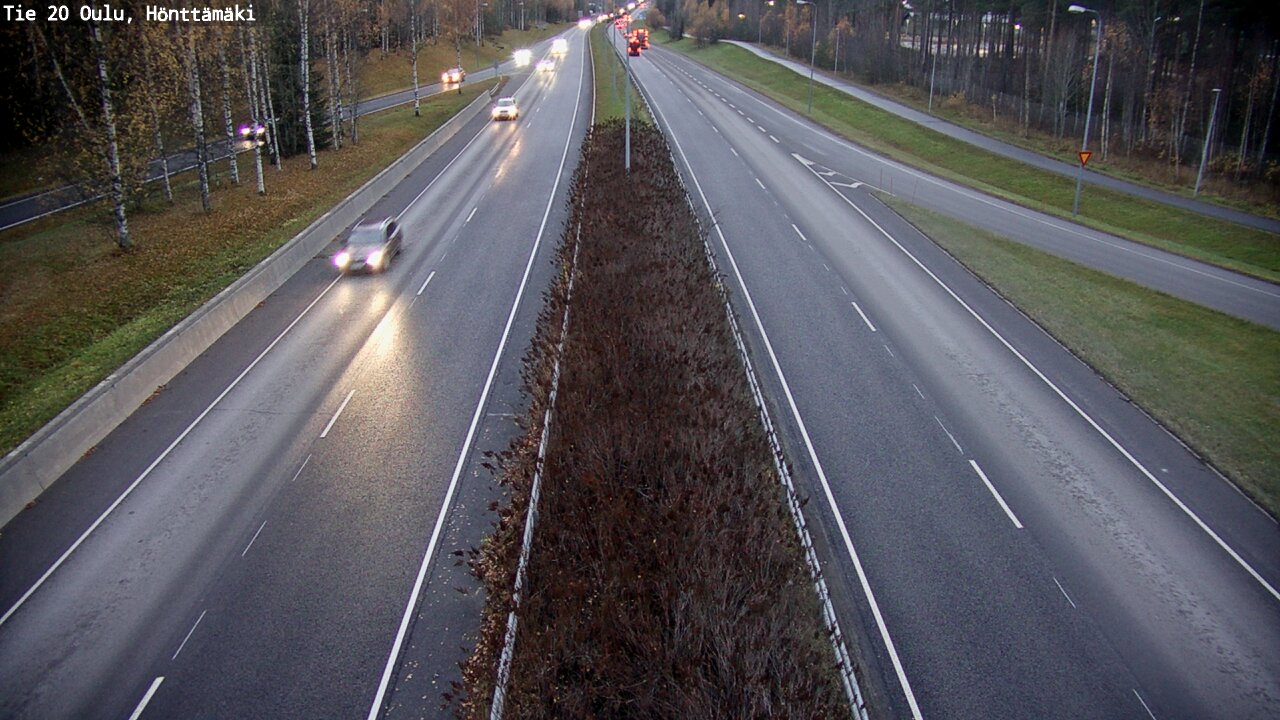 Kelikamerat Kuva Tie 20 Oulu, Hönttämäki, Oulu, Pohjois-Pohjanmaa
