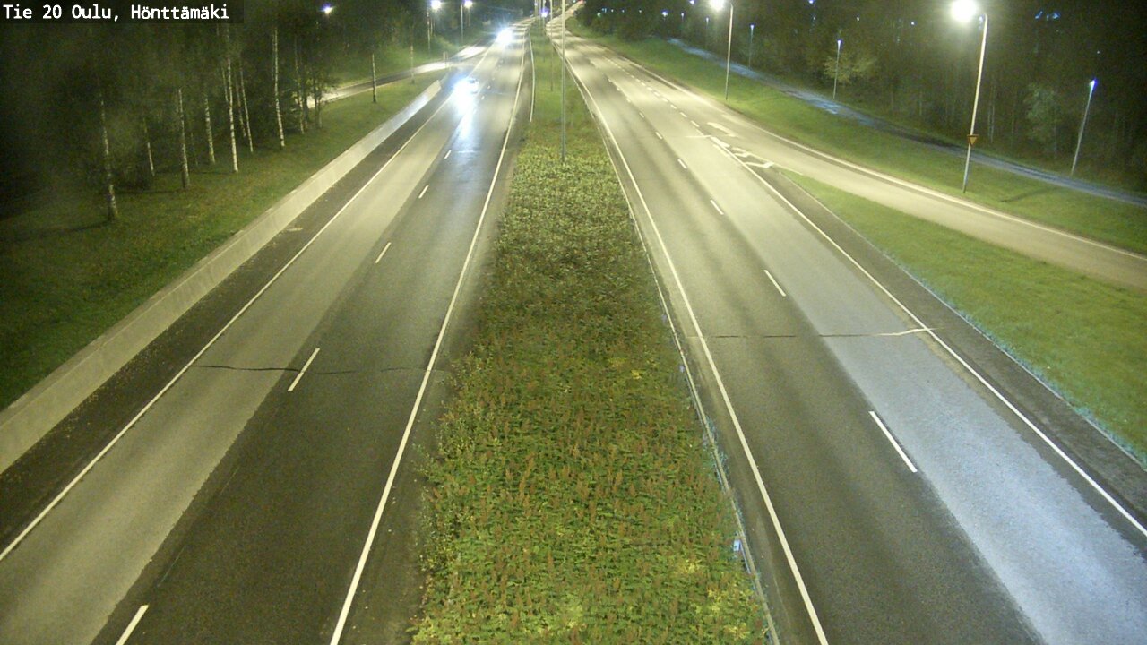 Kelikamerat Kuva Tie 20 Oulu, Hönttämäki, Oulu, Pohjois-Pohjanmaa