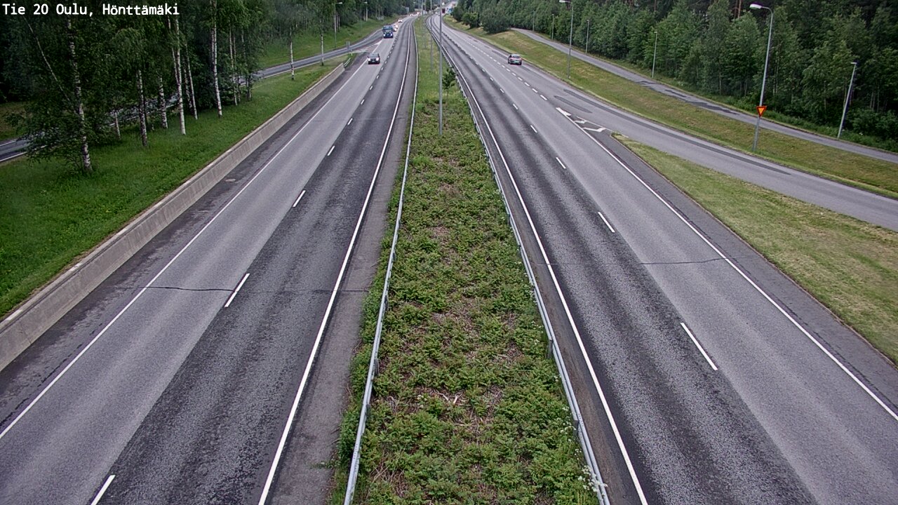 Kelikamerat Kuva Tie 20 Oulu, Hönttämäki, Oulu, Pohjois-Pohjanmaa