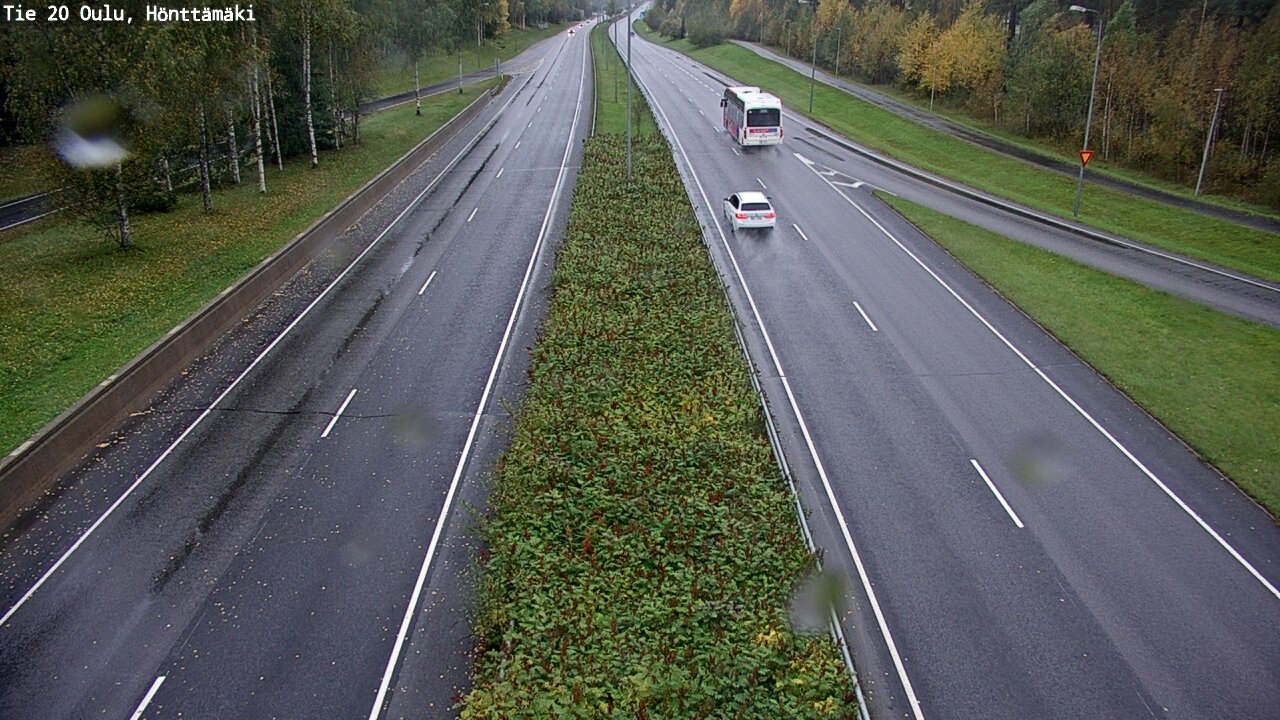 Weather Camera Image Road 20 Oulu, Hönttämäki, Oulu, Pohjois-Pohjanmaa