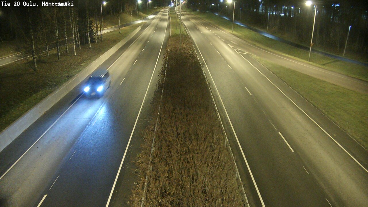 Kelikamerat Kuva Tie 20 Oulu, Hönttämäki, Oulu, Pohjois-Pohjanmaa