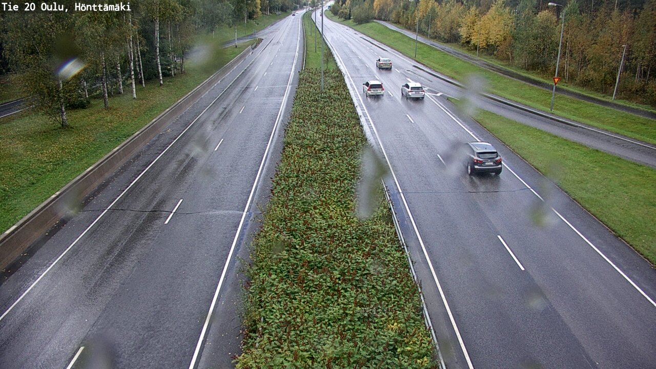 Kelikamerat Kuva Tie 20 Oulu, Hönttämäki, Oulu, Pohjois-Pohjanmaa