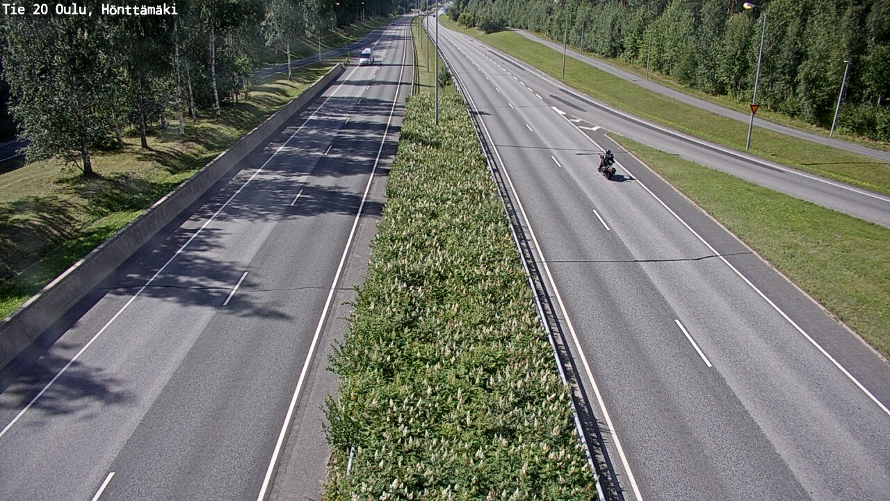 Kelikamerat Kuva Tie 20 Oulu, Hönttämäki, Oulu, Pohjois-Pohjanmaa
