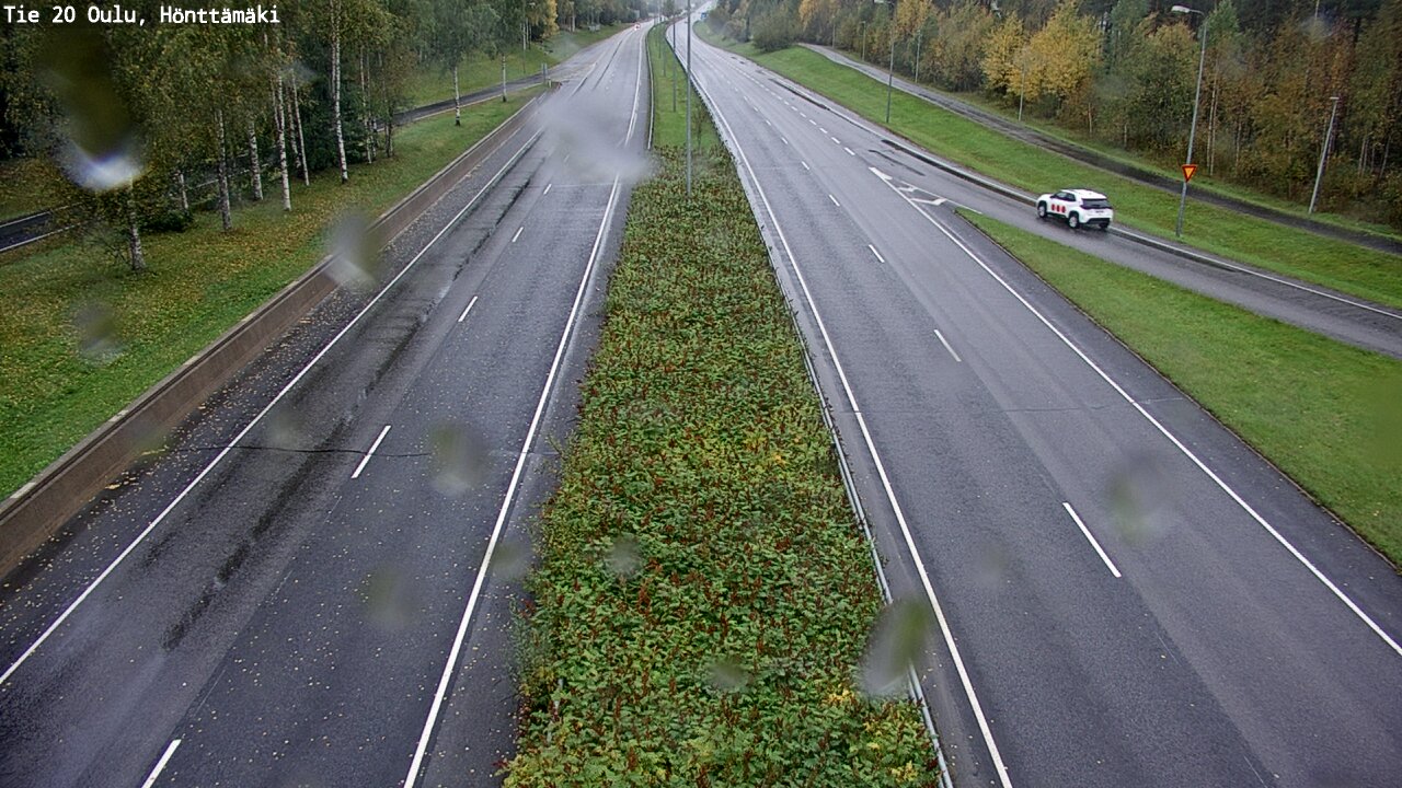 Weather Camera Image Road 20 Oulu, Hönttämäki, Oulu, Pohjois-Pohjanmaa