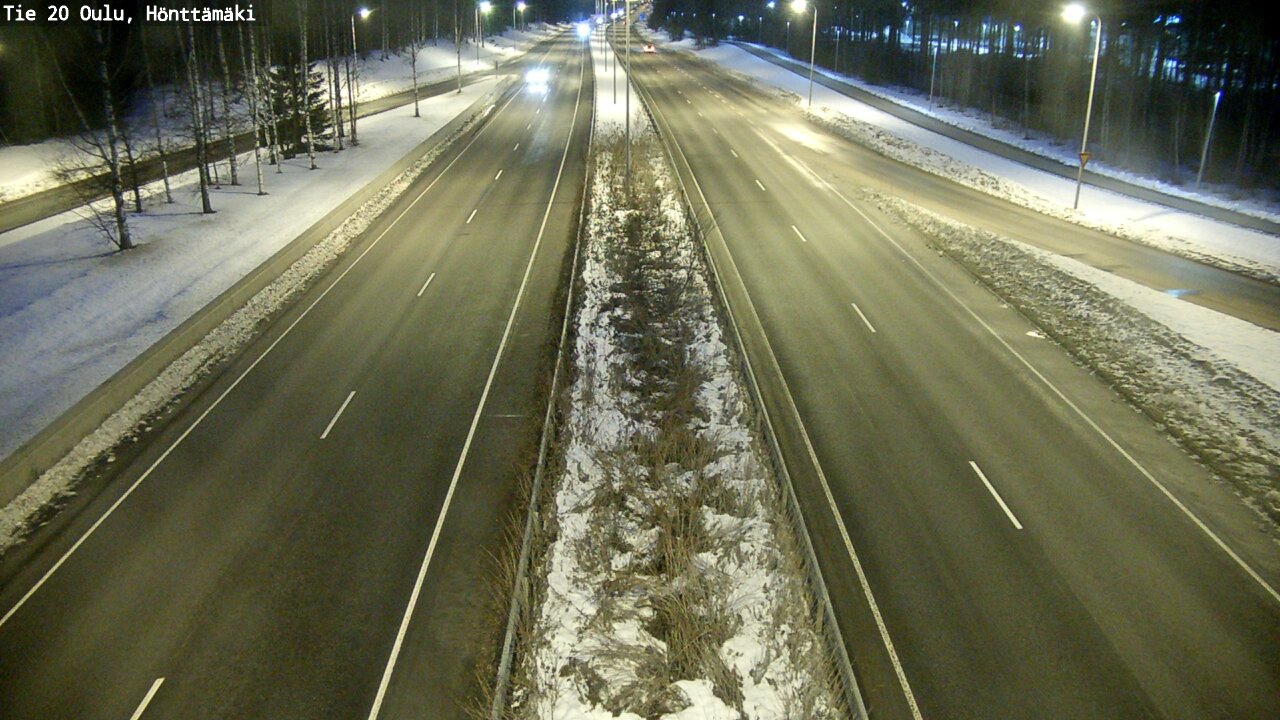 Kelikamerat Kuva Tie 20 Oulu, Hönttämäki, Oulu, Pohjois-Pohjanmaa