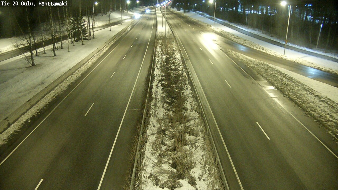 Kelikamerat Kuva Tie 20 Oulu, Hönttämäki, Oulu, Pohjois-Pohjanmaa