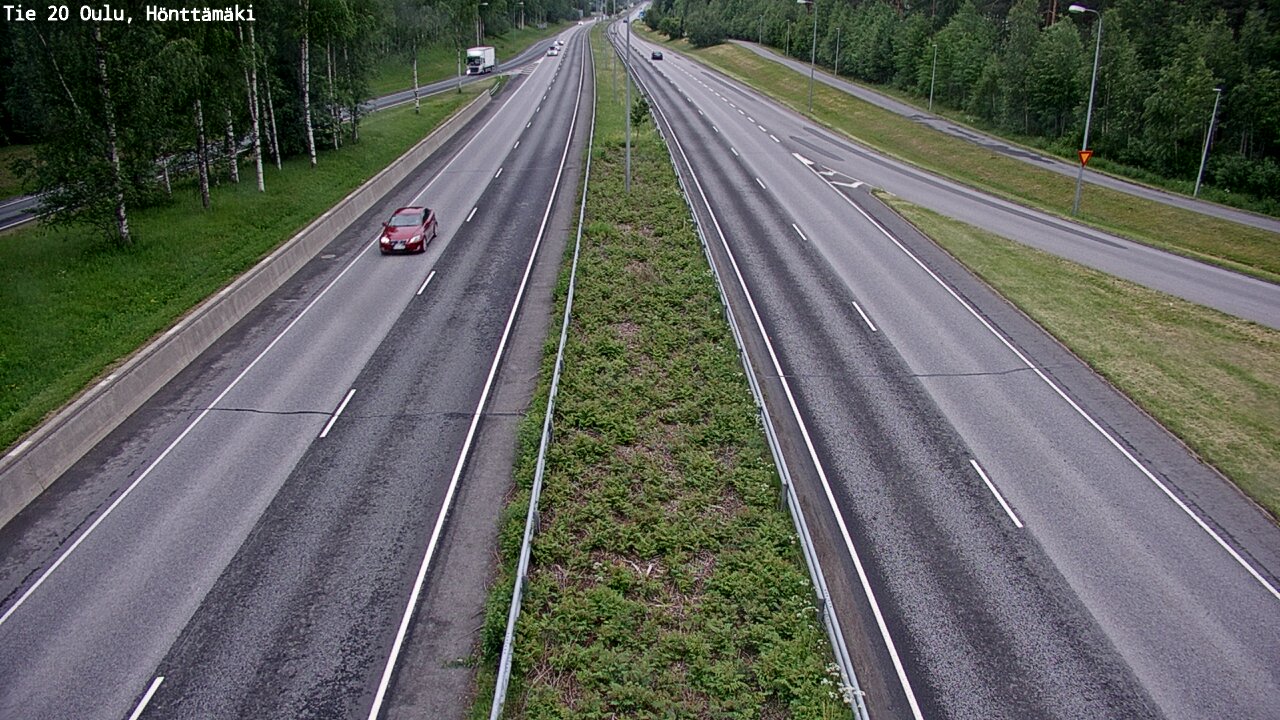 Kelikamerat Kuva Tie 20 Oulu, Hönttämäki, Oulu, Pohjois-Pohjanmaa