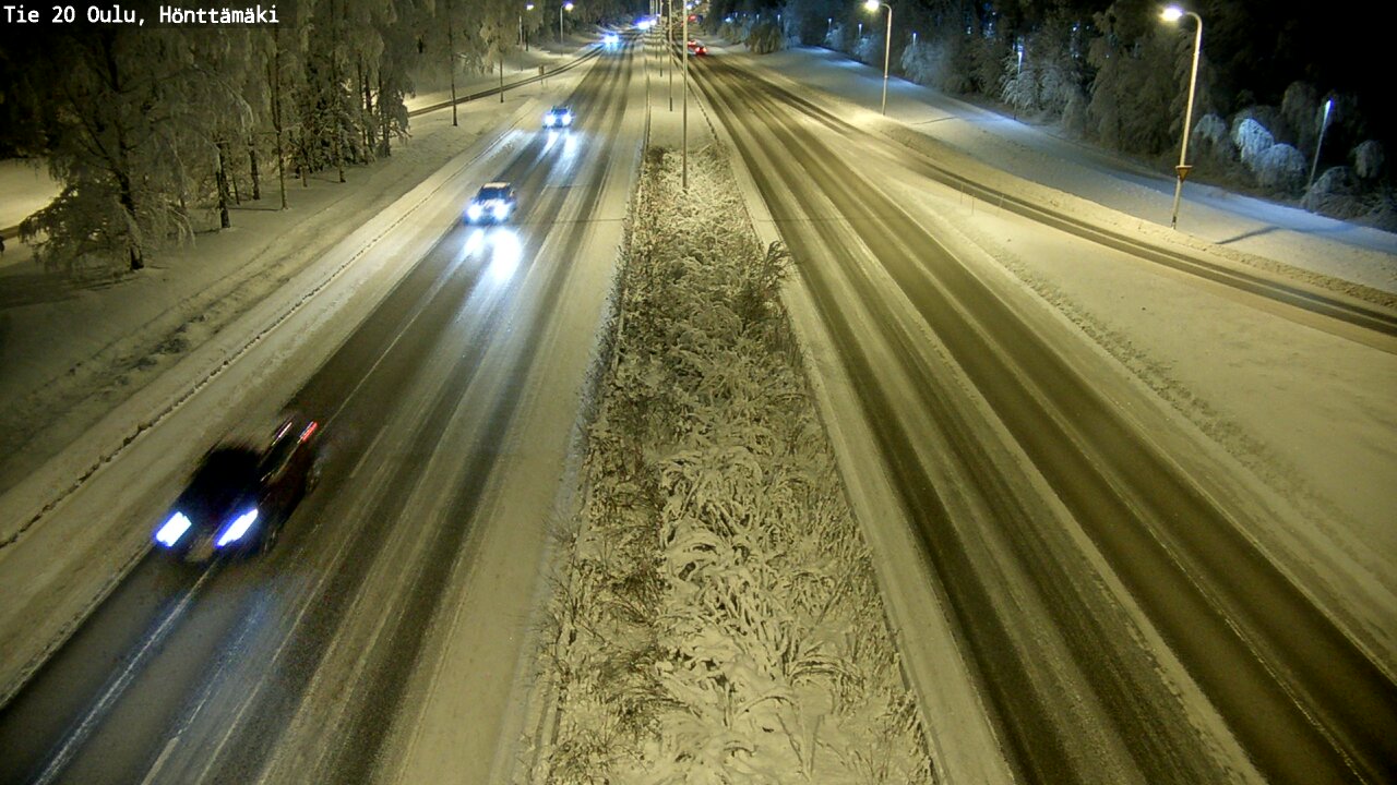 Kelikamerat Kuva Tie 20 Oulu, Hönttämäki, Oulu, Pohjois-Pohjanmaa