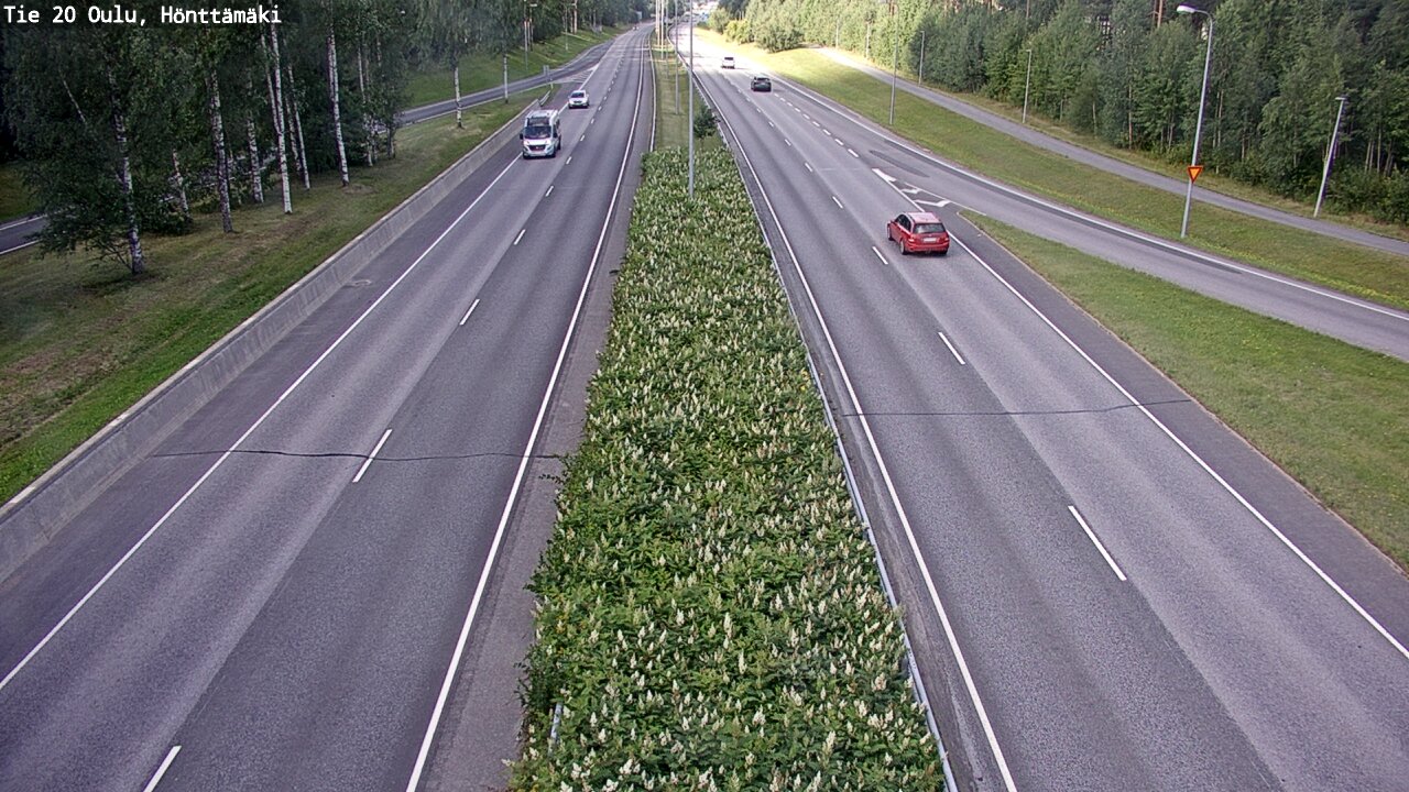 Kelikamerat Kuva Tie 20 Oulu, Hönttämäki, Oulu, Pohjois-Pohjanmaa
