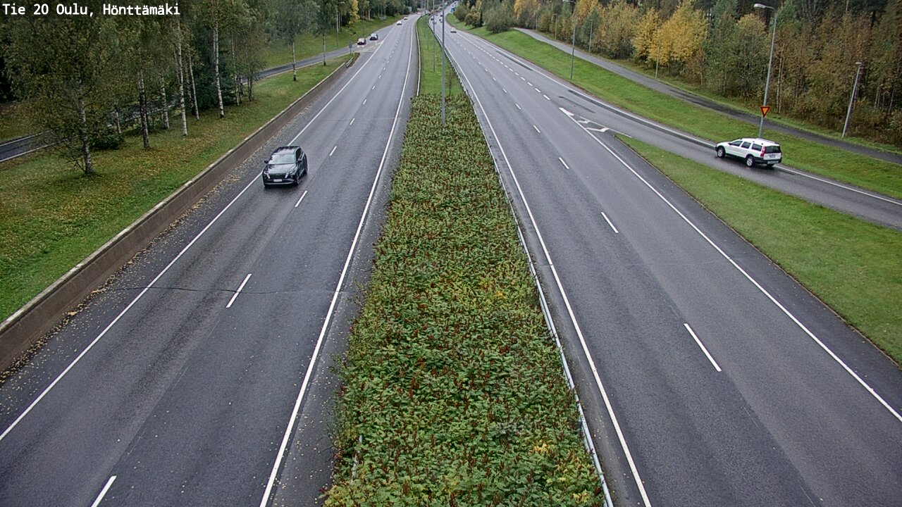 Weather Camera Image Road 20 Oulu, Hönttämäki, Oulu, Pohjois-Pohjanmaa