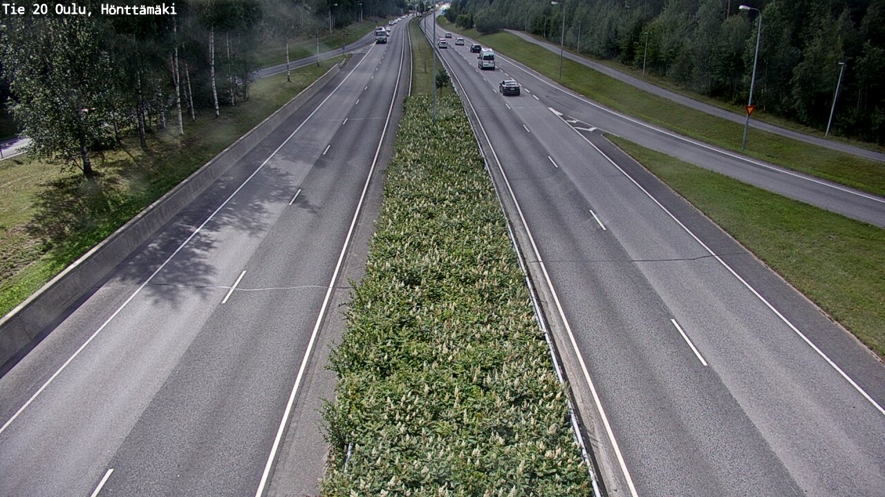 Kelikamerat Kuva Tie 20 Oulu, Hönttämäki, Oulu, Pohjois-Pohjanmaa