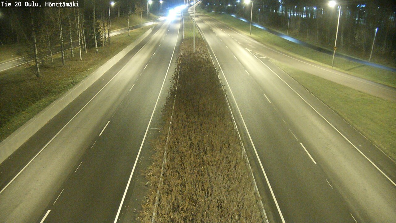 Kelikamerat Kuva Tie 20 Oulu, Hönttämäki, Oulu, Pohjois-Pohjanmaa