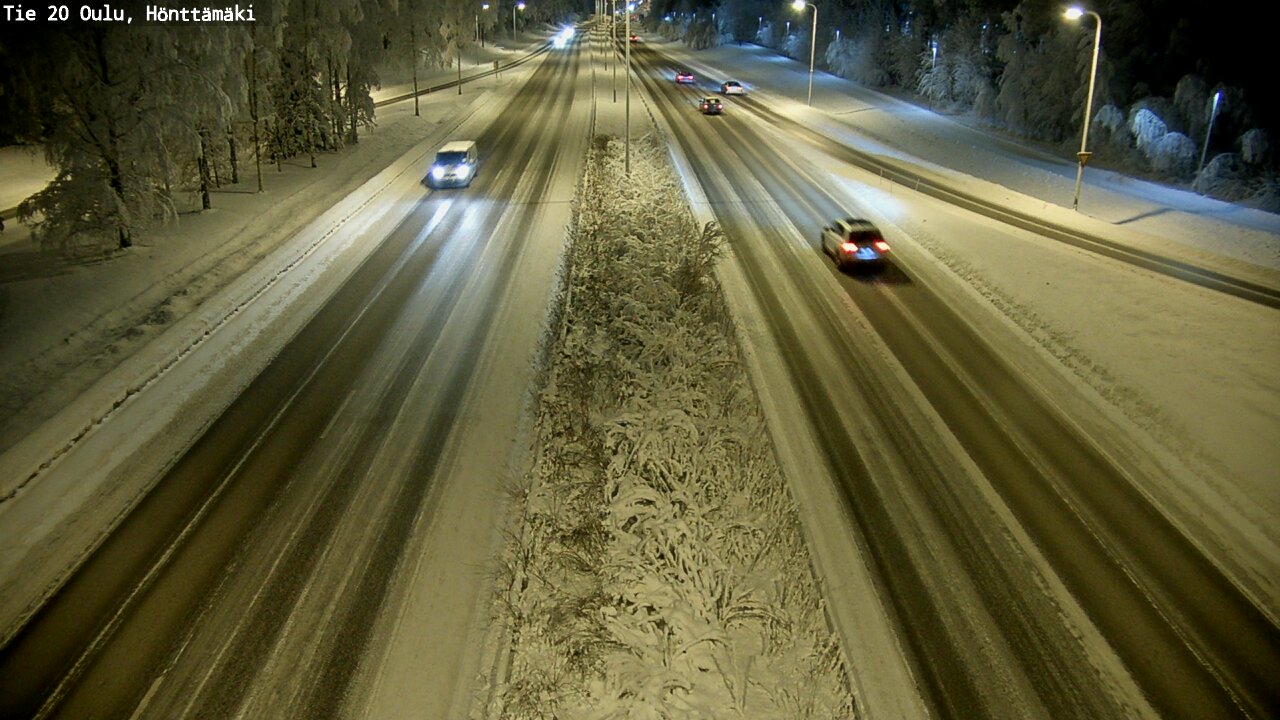 Kelikamerat Kuva Tie 20 Oulu, Hönttämäki, Oulu, Pohjois-Pohjanmaa