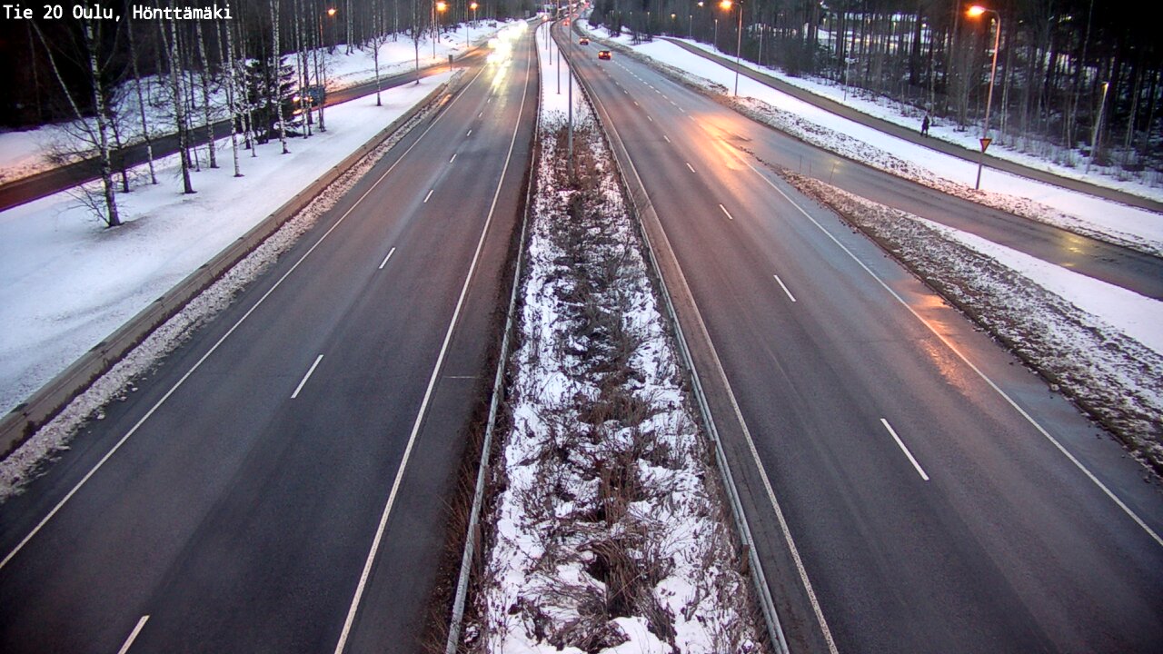 Kelikamerat Kuva Tie 20 Oulu, Hönttämäki, Oulu, Pohjois-Pohjanmaa
