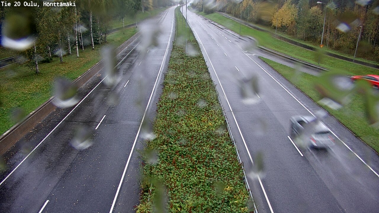 Weather Camera Image Road 20 Oulu, Hönttämäki, Oulu, Pohjois-Pohjanmaa