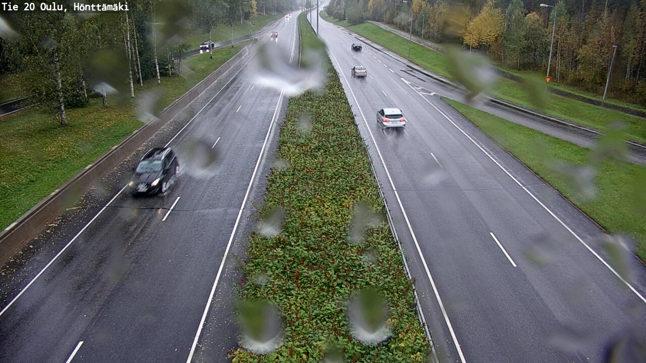 Weather Camera Image Road 20 Oulu, Hönttämäki, Oulu, Pohjois-Pohjanmaa