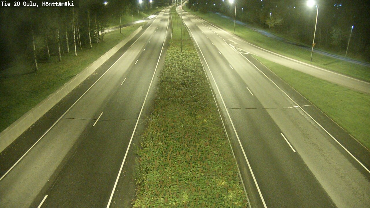 Kelikamerat Kuva Tie 20 Oulu, Hönttämäki, Oulu, Pohjois-Pohjanmaa