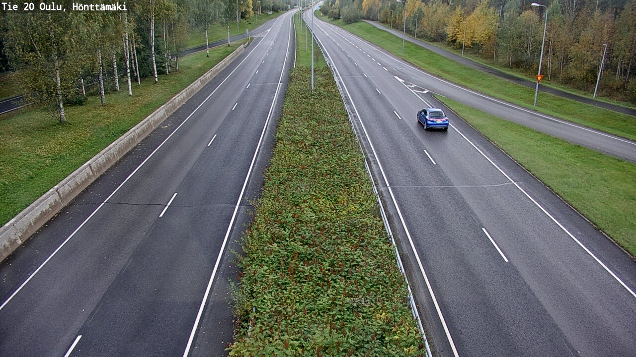 Kelikamerat Kuva Tie 20 Oulu, Hönttämäki, Oulu, Pohjois-Pohjanmaa