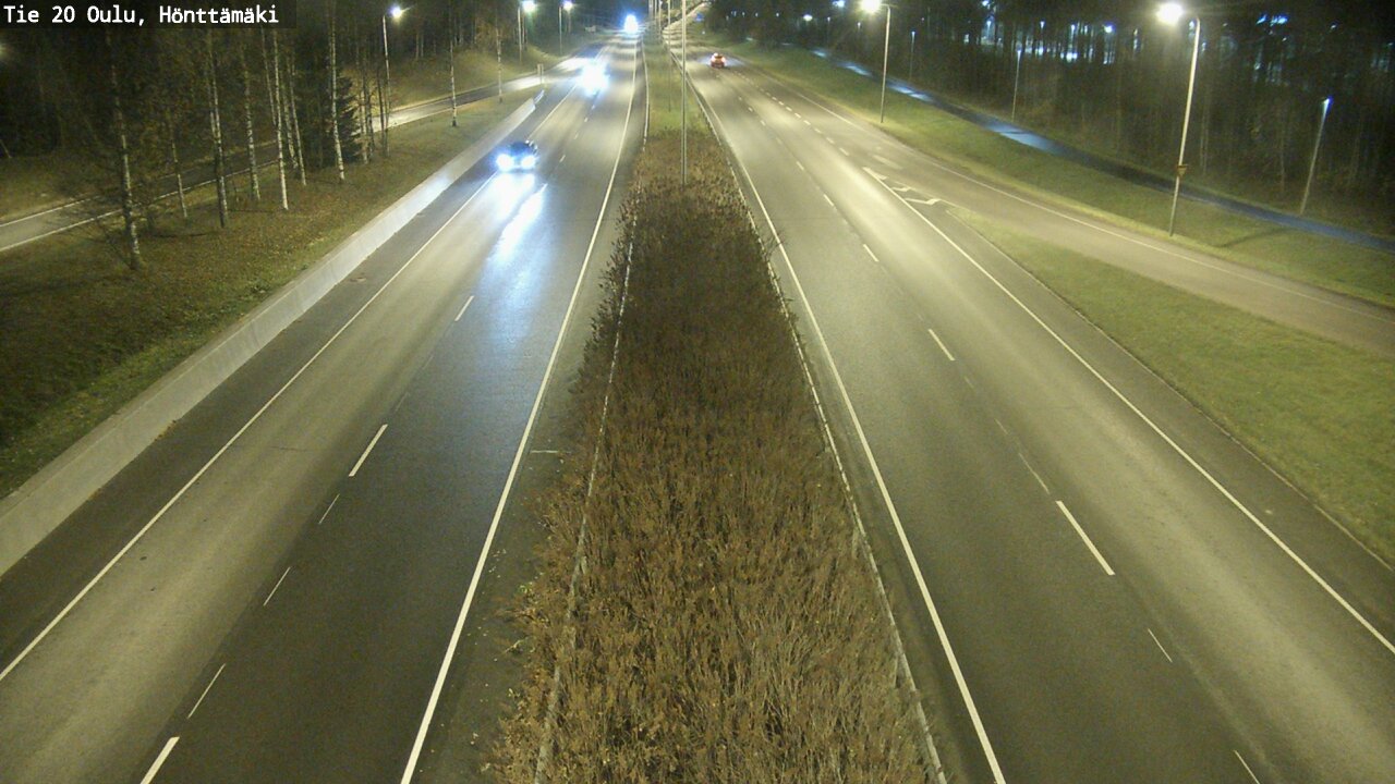 Kelikamerat Kuva Tie 20 Oulu, Hönttämäki, Oulu, Pohjois-Pohjanmaa