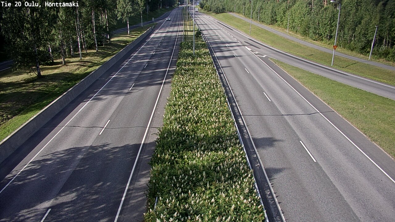Kelikamerat Kuva Tie 20 Oulu, Hönttämäki, Oulu, Pohjois-Pohjanmaa
