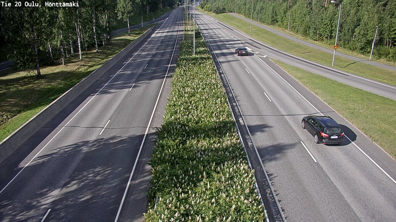 Kelikamerat Kuva Tie 20 Oulu, Hönttämäki, Oulu, Pohjois-Pohjanmaa
