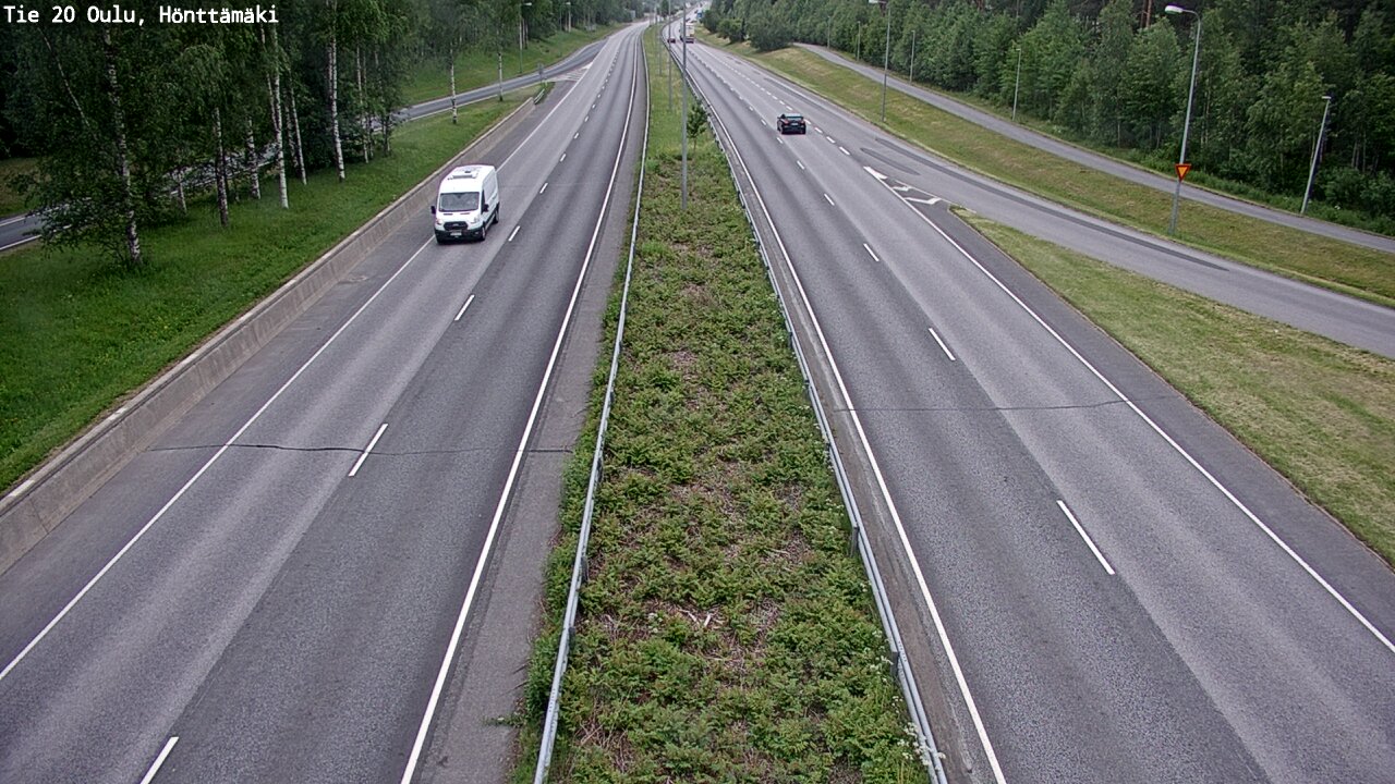 Kelikamerat Kuva Tie 20 Oulu, Hönttämäki, Oulu, Pohjois-Pohjanmaa