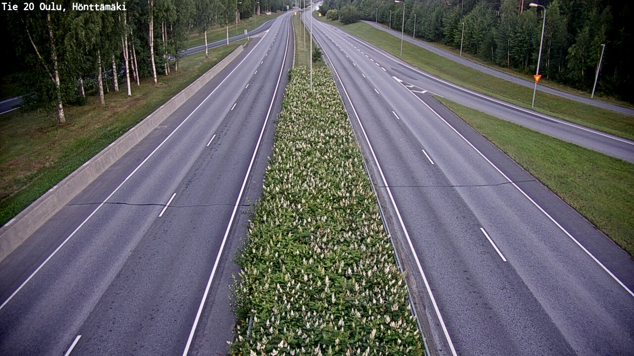 Kelikamerat Kuva Tie 20 Oulu, Hönttämäki, Oulu, Pohjois-Pohjanmaa