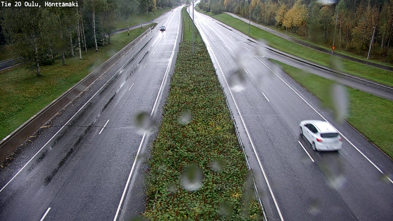 Weather Camera Image Road 20 Oulu, Hönttämäki, Oulu, Pohjois-Pohjanmaa
