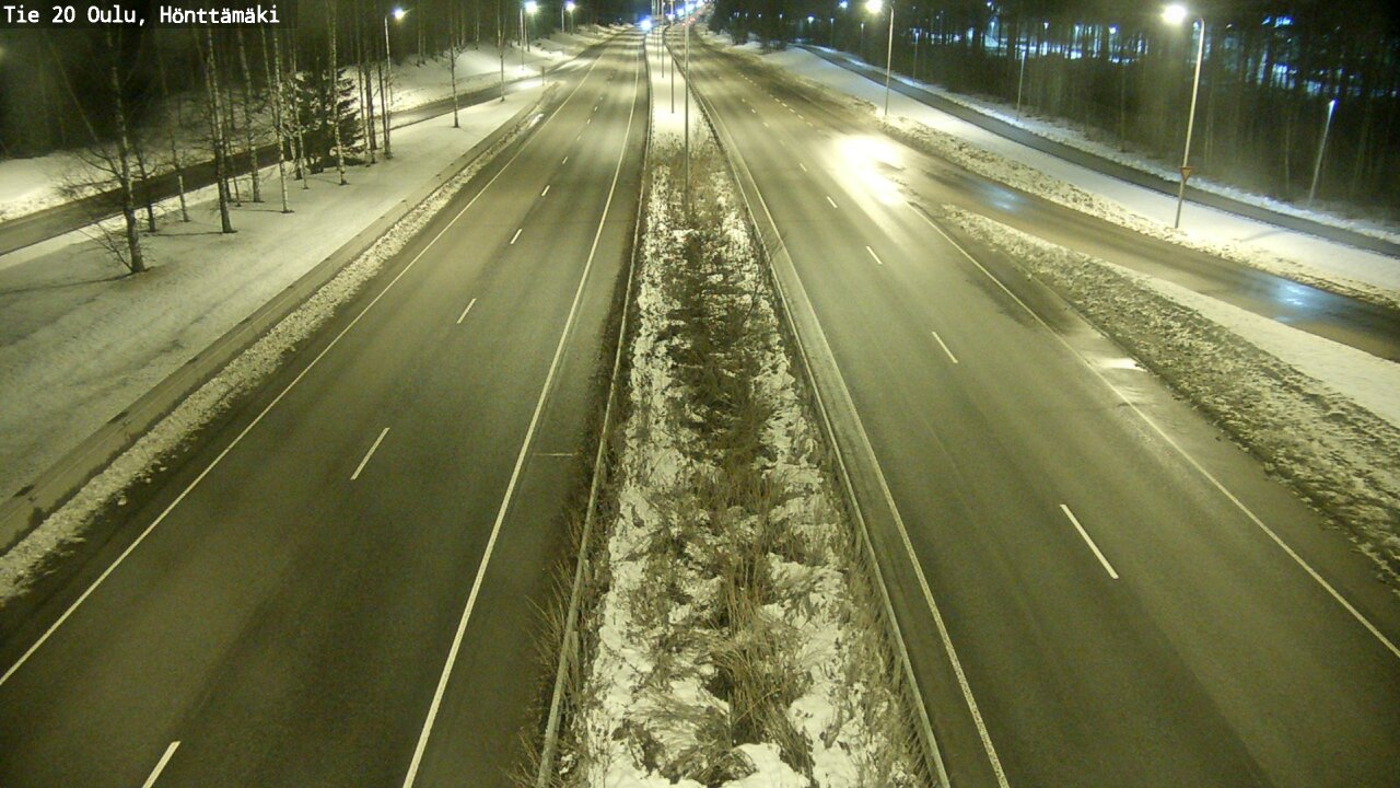 Kelikamerat Kuva Tie 20 Oulu, Hönttämäki, Oulu, Pohjois-Pohjanmaa