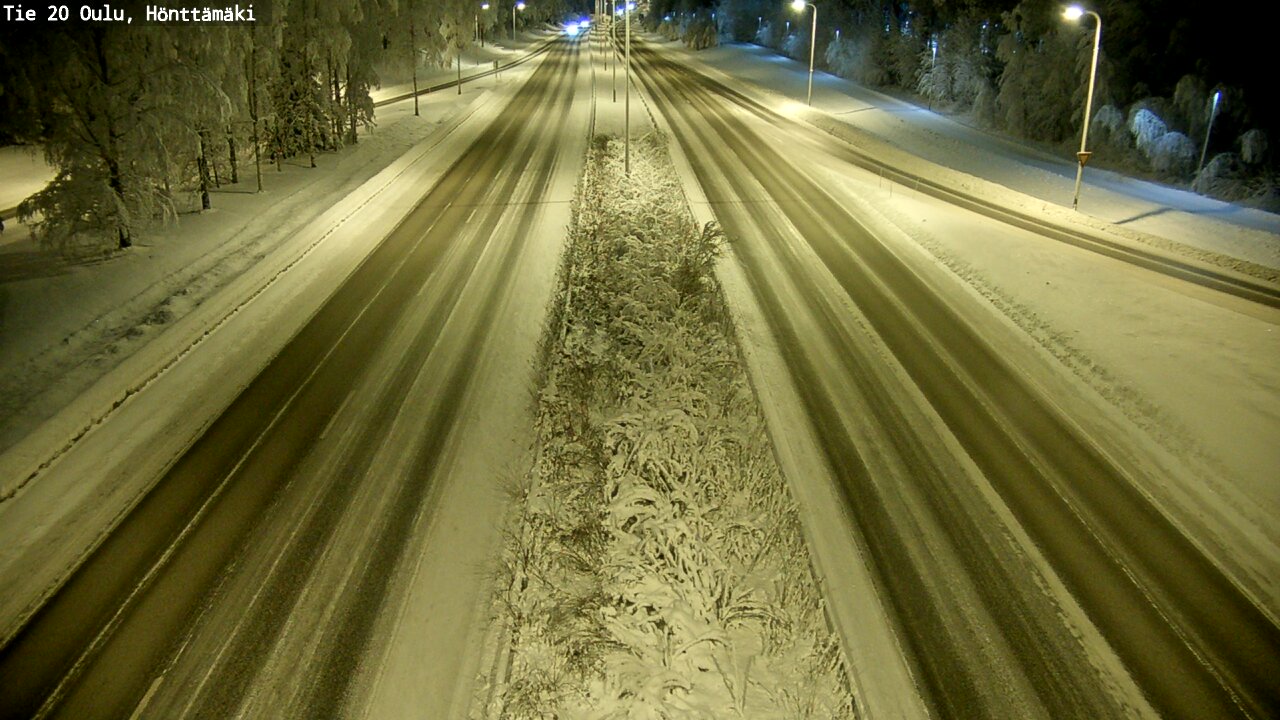 Kelikamerat Kuva Tie 20 Oulu, Hönttämäki, Oulu, Pohjois-Pohjanmaa