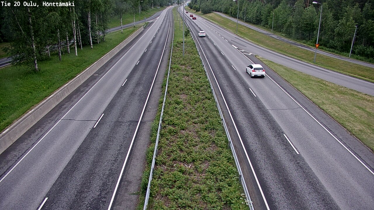 Kelikamerat Kuva Tie 20 Oulu, Hönttämäki, Oulu, Pohjois-Pohjanmaa