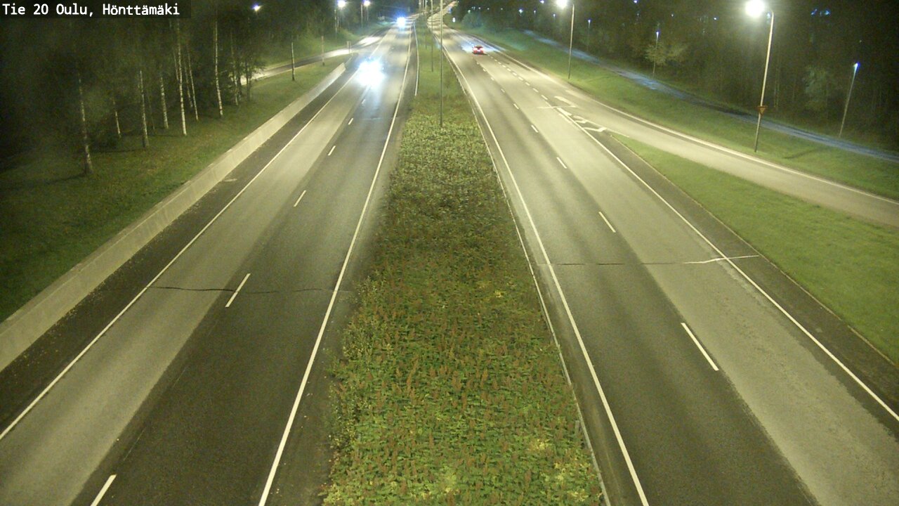 Kelikamerat Kuva Tie 20 Oulu, Hönttämäki, Oulu, Pohjois-Pohjanmaa