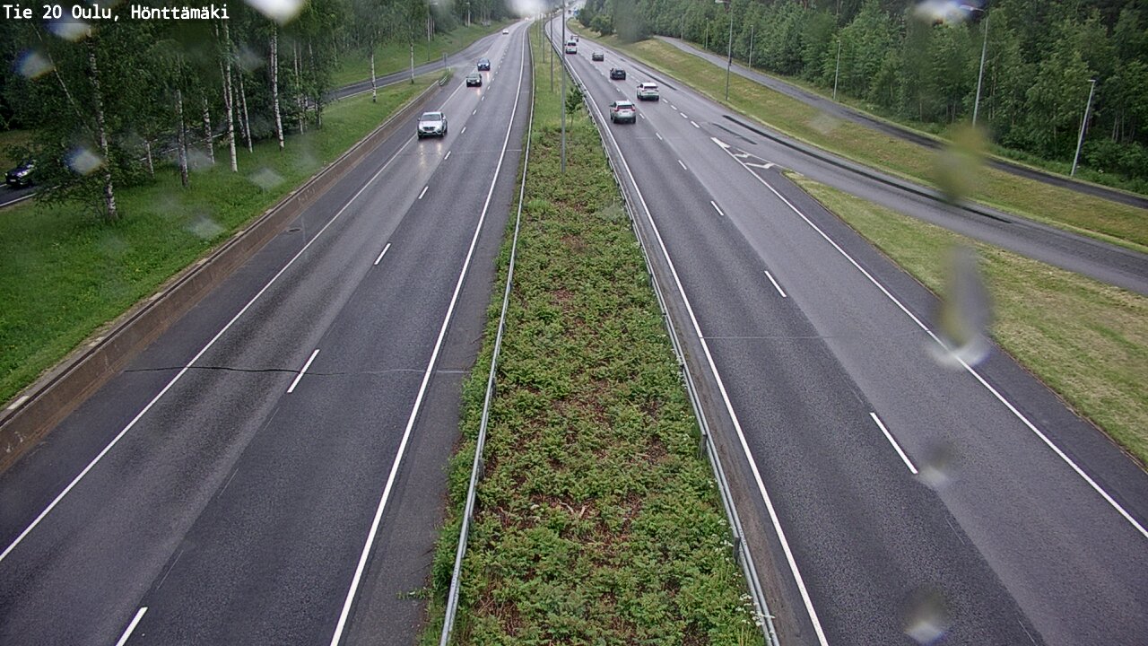 Kelikamerat Kuva Tie 20 Oulu, Hönttämäki, Oulu, Pohjois-Pohjanmaa