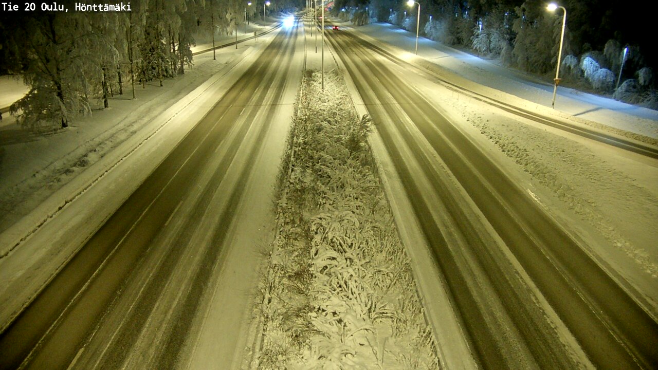 Kelikamerat Kuva Tie 20 Oulu, Hönttämäki, Oulu, Pohjois-Pohjanmaa