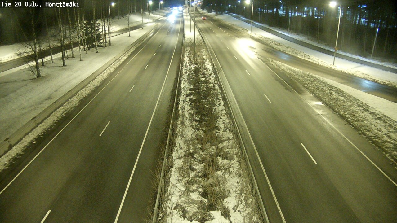 Kelikamerat Kuva Tie 20 Oulu, Hönttämäki, Oulu, Pohjois-Pohjanmaa