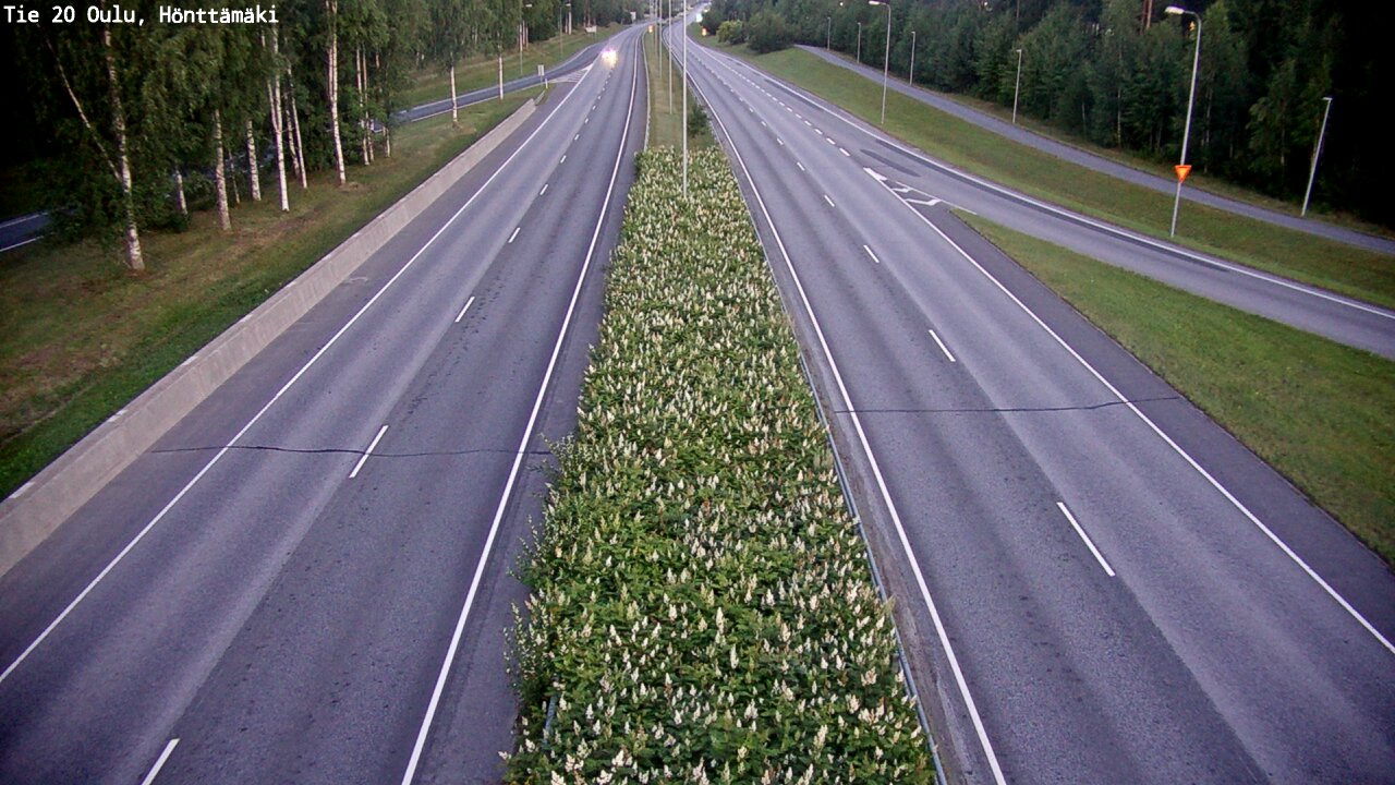 Kelikamerat Kuva Tie 20 Oulu, Hönttämäki, Oulu, Pohjois-Pohjanmaa