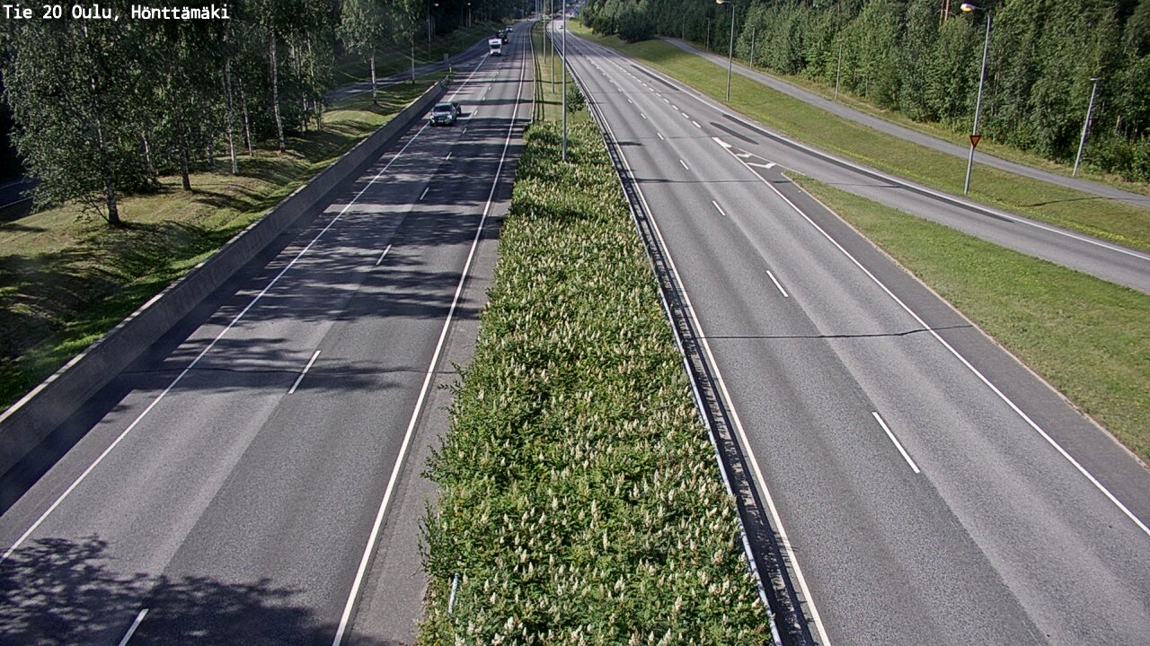 Kelikamerat Kuva Tie 20 Oulu, Hönttämäki, Oulu, Pohjois-Pohjanmaa