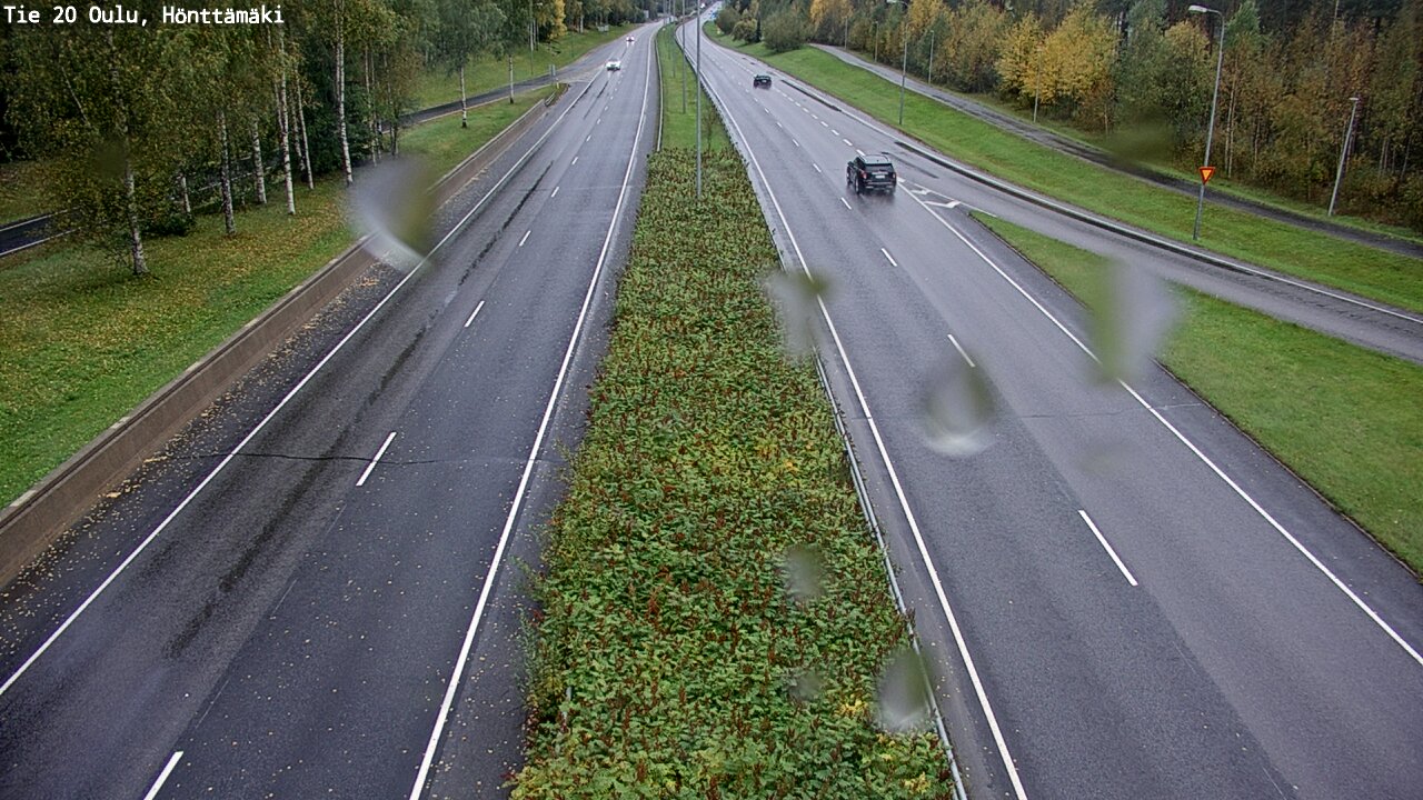 Weather Camera Image Road 20 Oulu, Hönttämäki, Oulu, Pohjois-Pohjanmaa