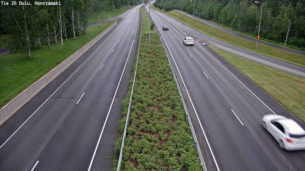 Kelikamerat Kuva Tie 20 Oulu, Hönttämäki, Oulu, Pohjois-Pohjanmaa