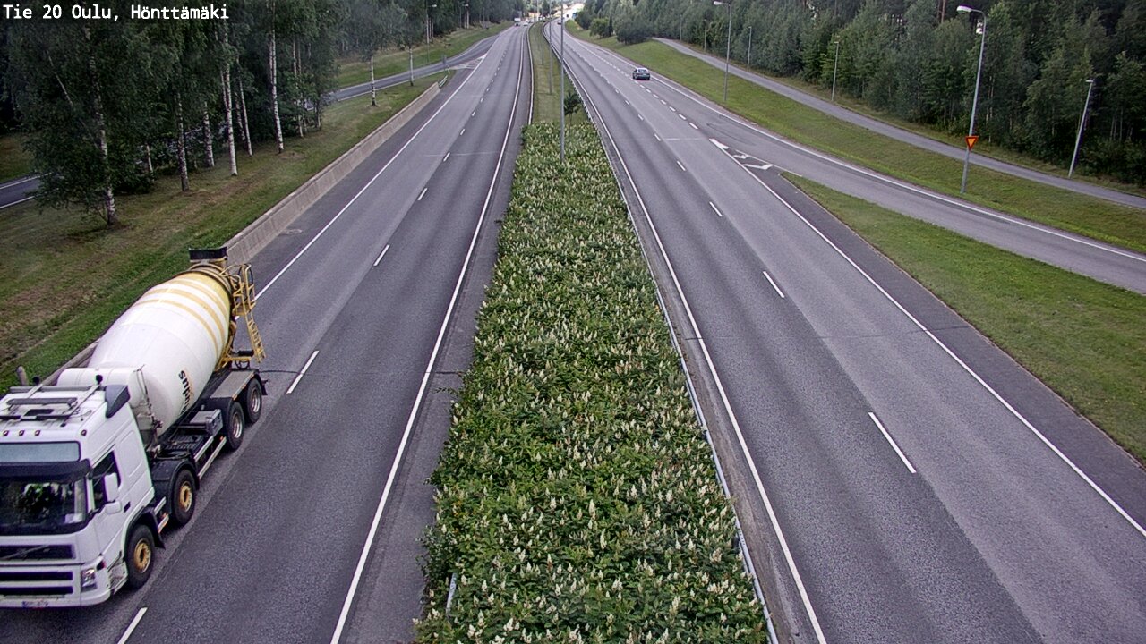 Kelikamerat Kuva Tie 20 Oulu, Hönttämäki, Oulu, Pohjois-Pohjanmaa