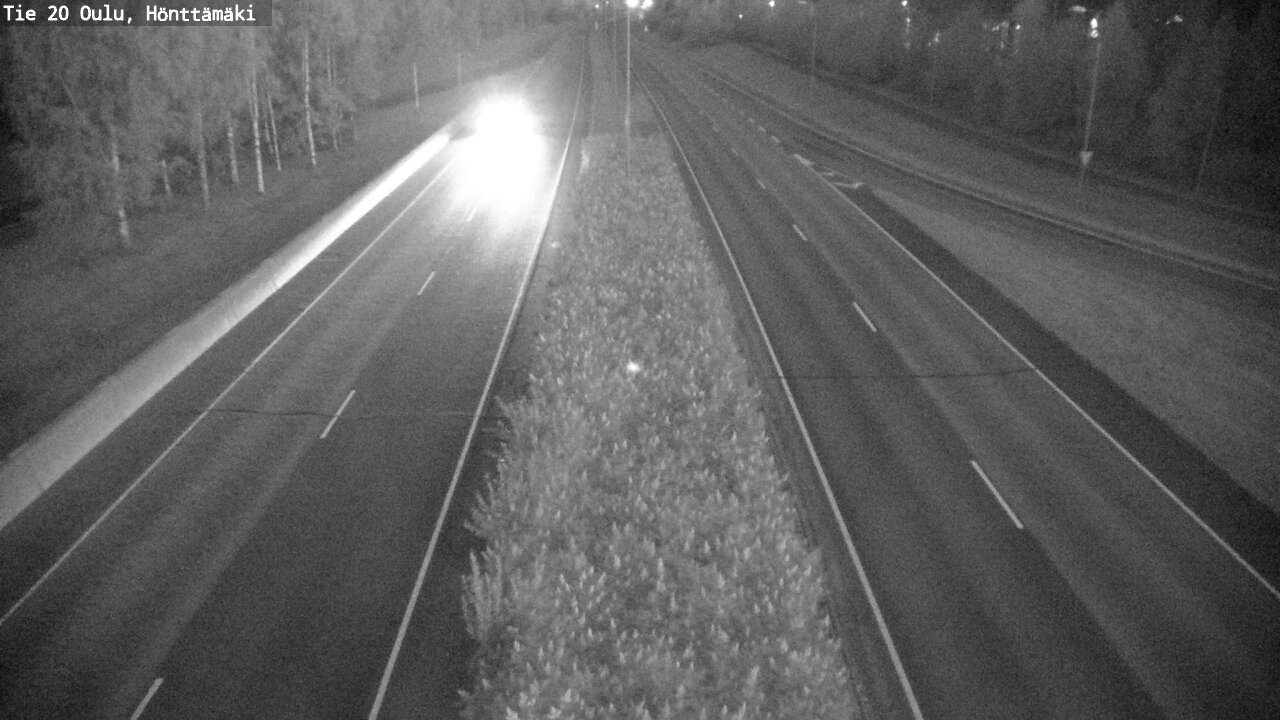 Kelikamerat Kuva Tie 20 Oulu, Hönttämäki, Oulu, Pohjois-Pohjanmaa