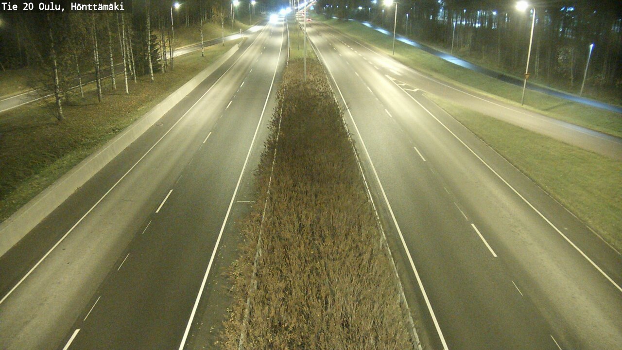 Kelikamerat Kuva Tie 20 Oulu, Hönttämäki, Oulu, Pohjois-Pohjanmaa