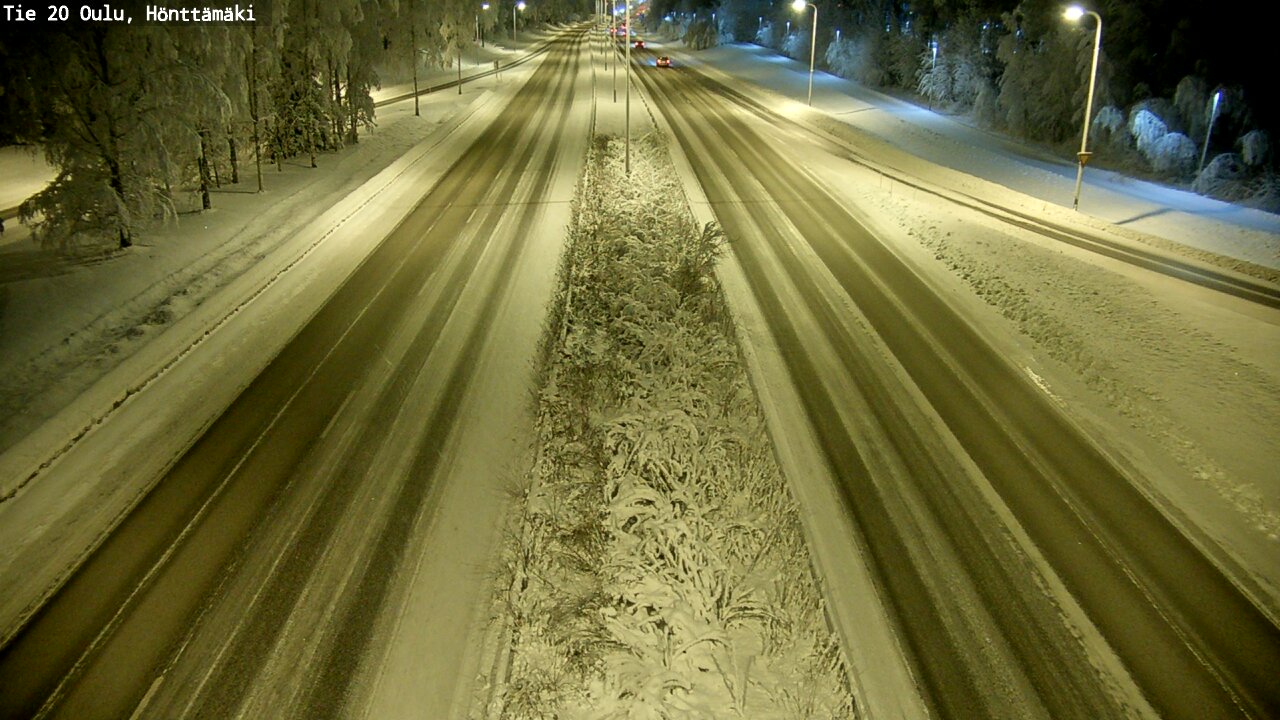 Kelikamerat Kuva Tie 20 Oulu, Hönttämäki, Oulu, Pohjois-Pohjanmaa