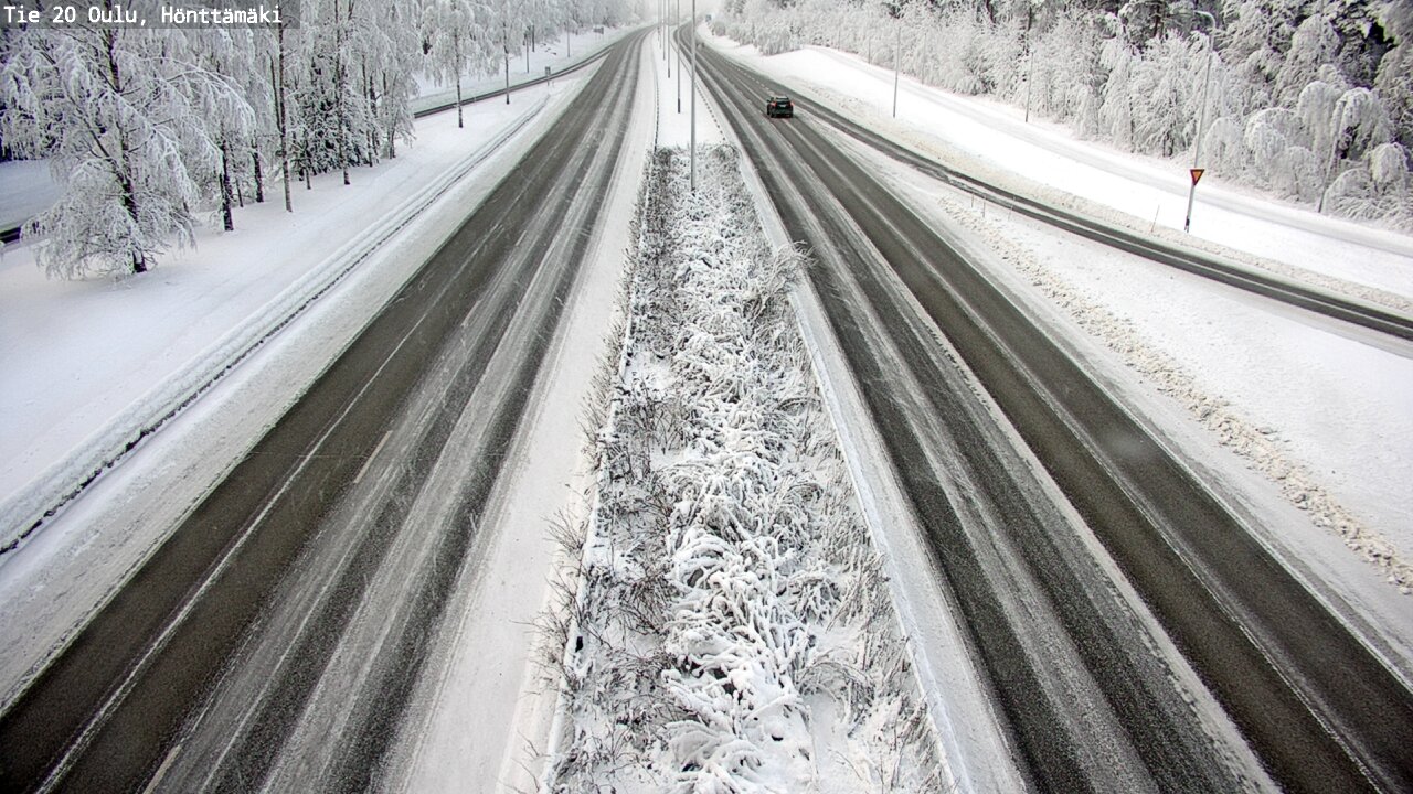 Kelikamerat Kuva Tie 20 Oulu, Hönttämäki, Oulu, Pohjois-Pohjanmaa