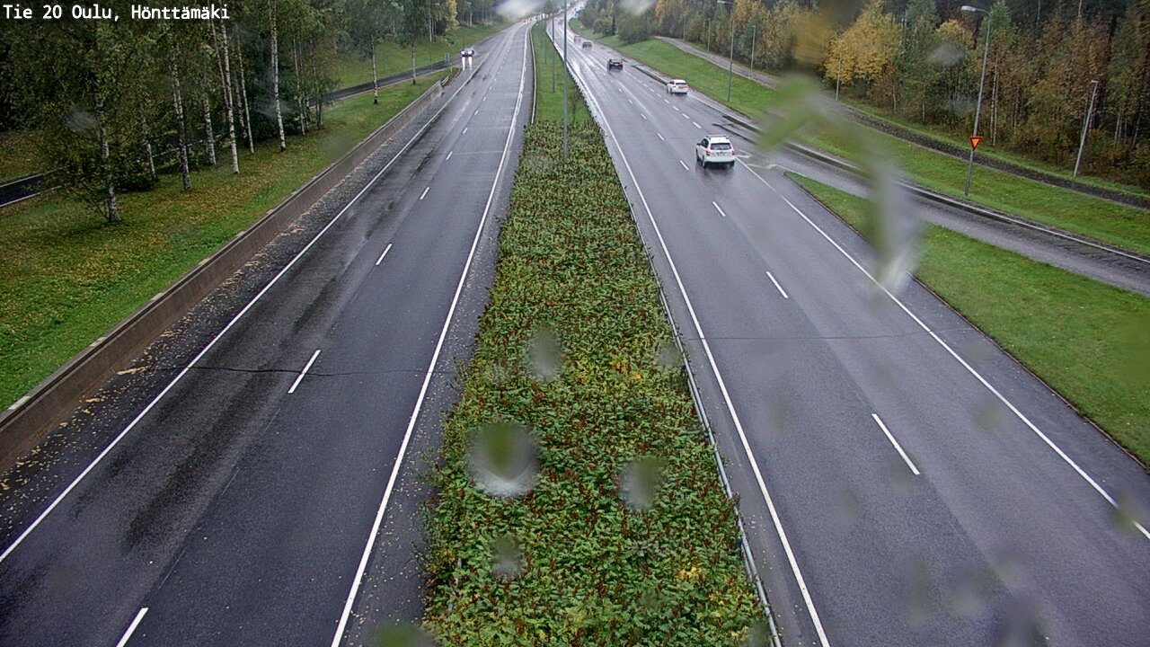 Weather Camera Image Road 20 Oulu, Hönttämäki, Oulu, Pohjois-Pohjanmaa